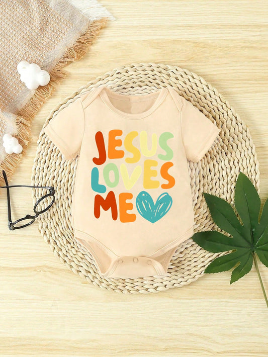 Bodysuit de Bebê Menino 1 Peça Bodysuit Curto de Manga Curta com Estampa de Letra Frase Fofa de Tartaruga para o Verão